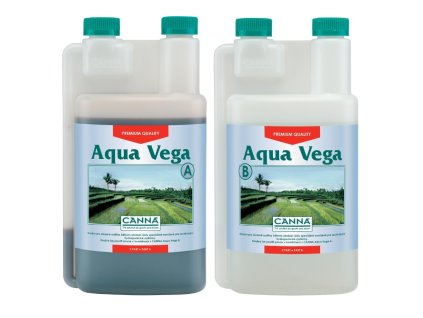Základní růstové hnojivo pro závlahové systémy Canna Aqua Vega A+B od Canna, 1l.