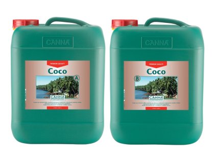 Dvousložkové základní hnojivo pro kokosové substráty Canna Coco od Canna, 10l.