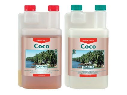 Dvousložkové základní hnojivo pro kokosové substráty Canna Coco od Canna, 1l.