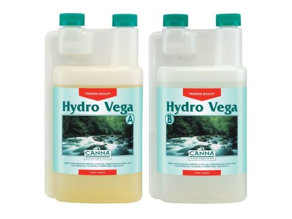 Základní růstové hnojivo pro hydroponii na tvrdou vodu Canna Hydro Vega od Canna, 1l.