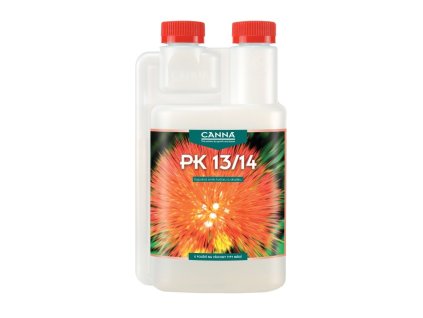 Přípravek s obsahem fosforu a draslíku PK 13-14 od Canna, 500ml.