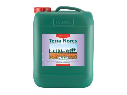 Základní květové hnojivo pro hliněné substráty Terra Flores od Canna, 10l.