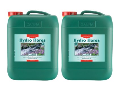 Základní květové hnojivo pro hydroponii na měkkou vodu Canna Hydro Flores od Canna, 10l.