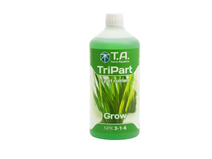 Základní růstové trojsložkové hnojivo Tripart Grow/Flora Gro od Terra Aquatica/GHE, 1l.