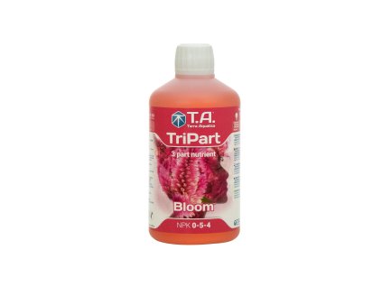 Základní květové trojsložkové hnojivo Tripart Bloom/Flora Bloom od Terra Aquatica/GHE, 500ml.