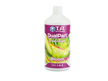 Základní dvousložkové květové hnojivo Dual Part Bloom/Flora Duo Bloom od Terra Aquatica/GHE, 1l.