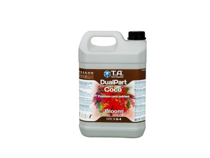 Dvousložkové květové hnojivo pro kokosové substráty Dual Part Coco Bloom/Flora Coco Bloom od Terra Aquatica/GHE, 5l.