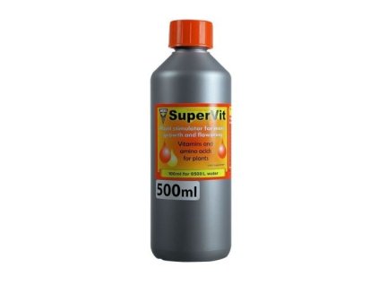 Rostliný stimulátor s obsahem vitamínů a aminokyselin Supervit od Hesi, 500ml.