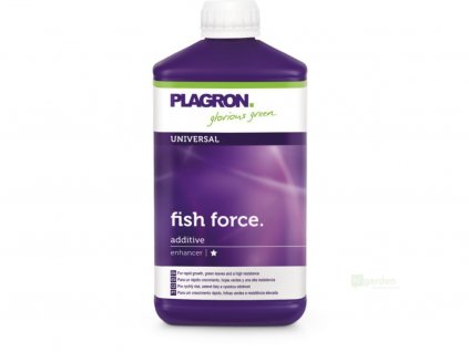 Organické základní růstové hnojivo Fish Force od Plagron, 1l.