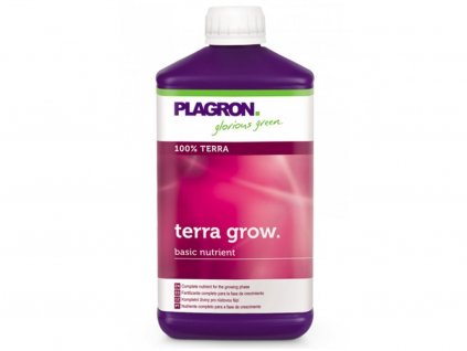 Minerální růstové hnojivo pro hliněné substráty Terra Grow od Plagron, 1l.
