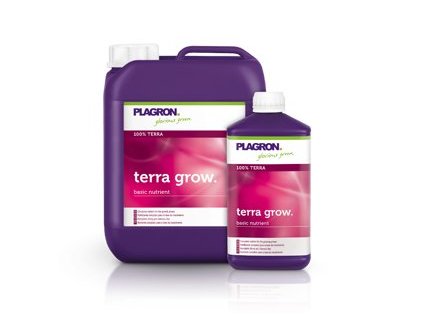 Minerální růstové hnojivo pro hliněné substráty Terra Grow od Plagron, 5l.