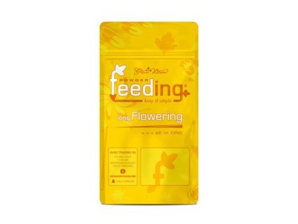 Komplexní práškové hnojivo pro delší dobu květu Long Flowering od Green House Feeding, 125g.