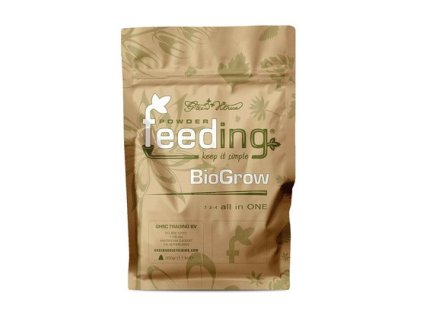 Organické růstové hnojivo v podobě prášku Bio Grow od Green House Feeding, 500g.