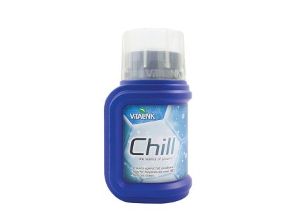 Přípravek pomáhající rostlinám zvládat nadměrné teplo, Chill 0,25l od Vitalink.