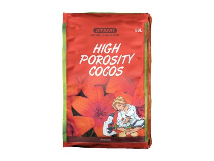 Kokosový substrát s perlitem, 50l, High Porosity Cocos od Atami.