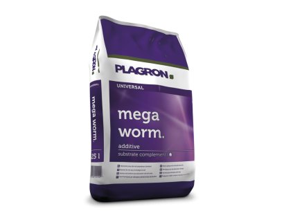 Biologické hnojivo s obsahem žížalích trusu, 25l, Megaworm od Plagron.