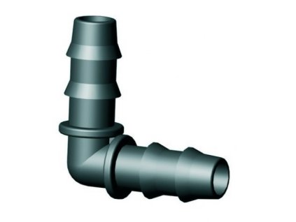 Koleno nebo-li L-spoj pro hadice o průměru 20mm, Irritec.