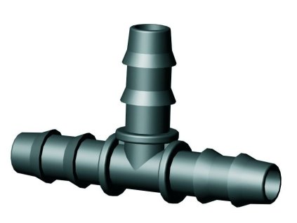 Rozvodka ve tvaru T pro hadice o průměru 16mm, Irritec.