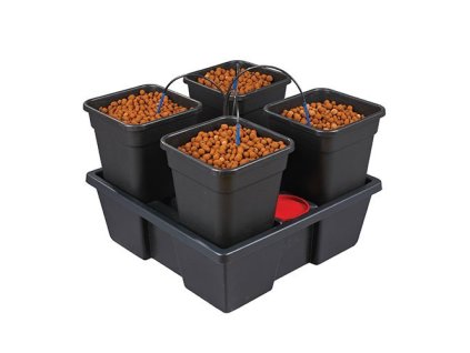 Zavlažovací systém pro 4 rostliny v 11l květníku, Wilma S4 od Atami.