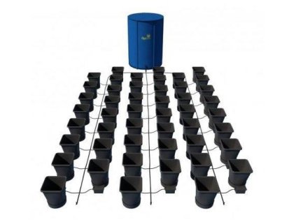 Samozavlažovací systém pro 60 rostlin a rozkládací 400l nádrží, Autopot.