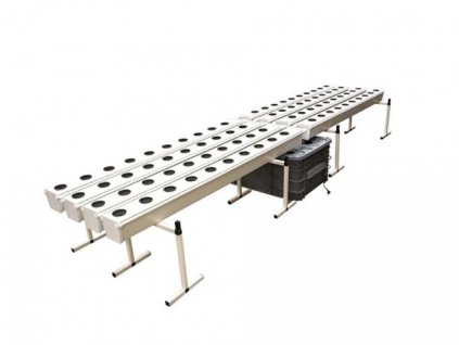 Aeroponický systém pro 80 rostlin, GrowStream od General Hydroponics/ Terra Aquatica.
