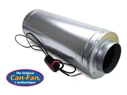 Třírychlostní odhlučněný ventilátor s průtokem vzduchu 430m3/h, Iso-Max od Can.