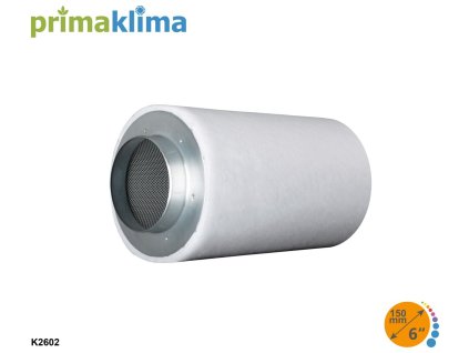 Uhlíkový filtr s průtokem vzduchu 480m3/h a na průměr hadice 150mm, K2602-150 od Prima Klima.