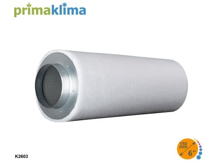 Uhlíkový filtr s průtokem vzduchu 700m3/h a na průměr hadice 150mm, K2603-150 od Prima Klima.