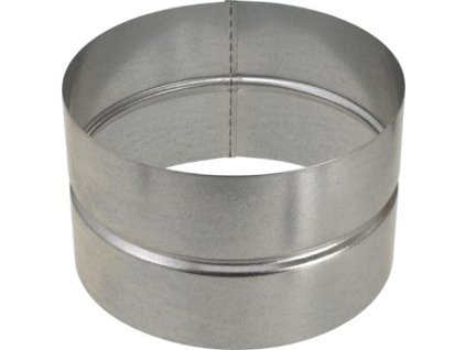 Kovová vnitřní spojka pro vzduchotechniku o průměru 100mm, LT Klima.