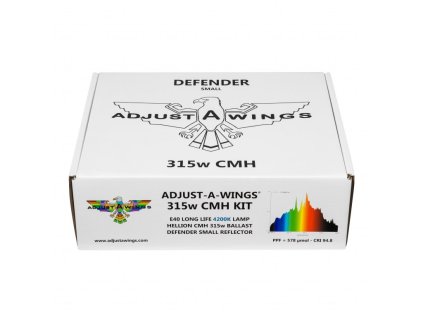 Kit digitálního předřadníku, CMH výbojky a stínidla od Adjust-a-Wings.