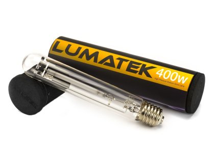 Pěstební sodíková výbojka o výkonu 400W od Lumatek.