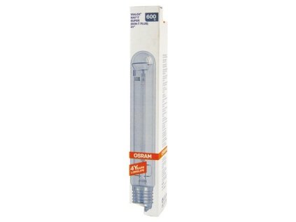 Pěstební květová výbojka o výkonu 600W, NAV-T Super 4Y od Osram.