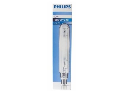 Pěstební květová výbojka o výkonu 1000W, Master SON-T PRO od Philips.