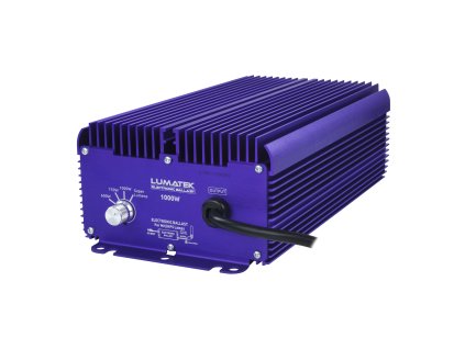 Elektronický předřadník pro pěstební výbojky o výkonu až 1000W, Lumatek.