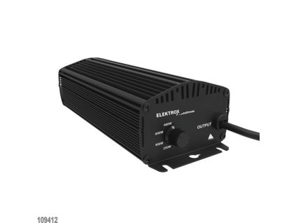 Elektronický předřadník pro pěstební výbojky o výkonu 600W, Ultimate od Elektrox.