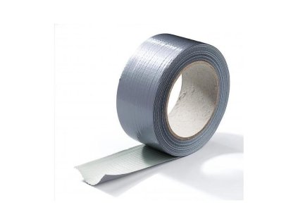 Lepící textilní páska potažená PE fólií, Ducktape 10m x 50mm.