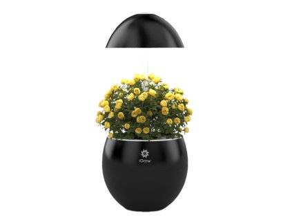 Chytrý květináč LED Home System-UrbanGreen I-Grow G301A - Black