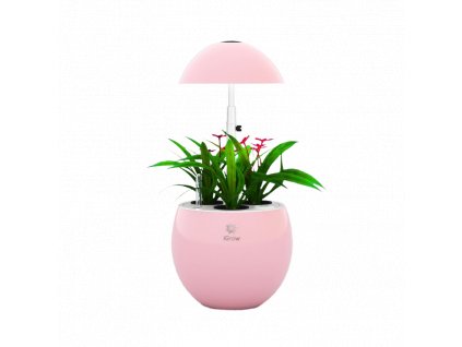 Chytrý květináč LED Home System-UrbanGreen I-Grow G301A - Pink