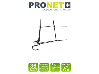 PRONET 120 Podpůrná síť, nastavitelná 60-120cm