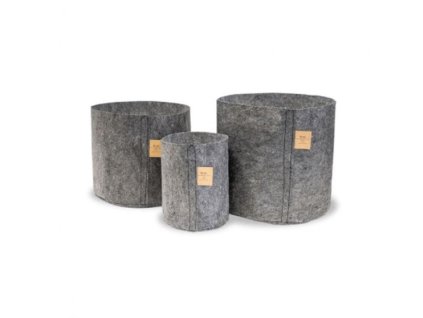 root pouch grey textilni kvetinac 12l