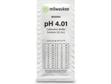 kalibracni roztok milwaukee ph 4 01 20ml box 25ks