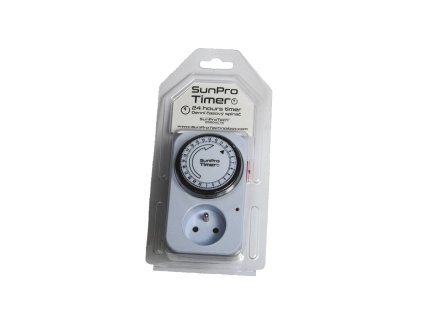 sunpro timer mechanicke spinaci hodiny do zasuvky