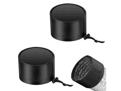 vivosun kryt ventilacniho otvoru 100mm s elastickou paskou a pevnou sponou 2ks