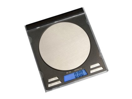 Digitální váha s rozlišením od 0,01g a maximální zátěží 100g, CD Scale od On Balance.