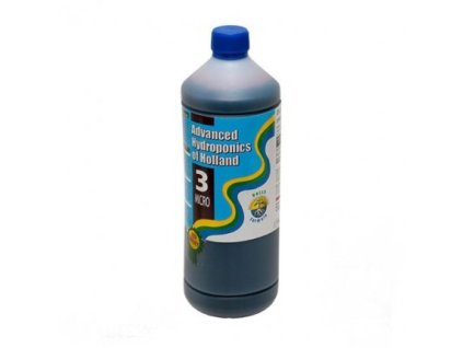 Základní hnojivo s obsahem mikroživin z trojsložkové řady Dutch Formula od Advanced Hydroponics, 500ml