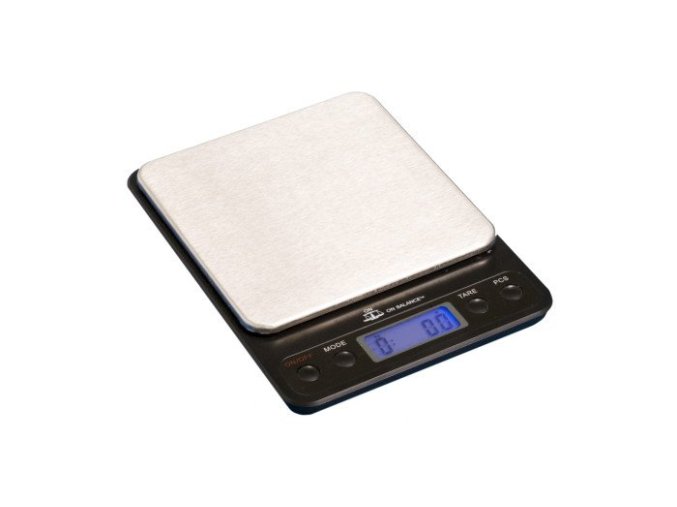 Digitální váha s rozlišením 0,1g a maximální zátěží 500g, Table Top od On Balance.