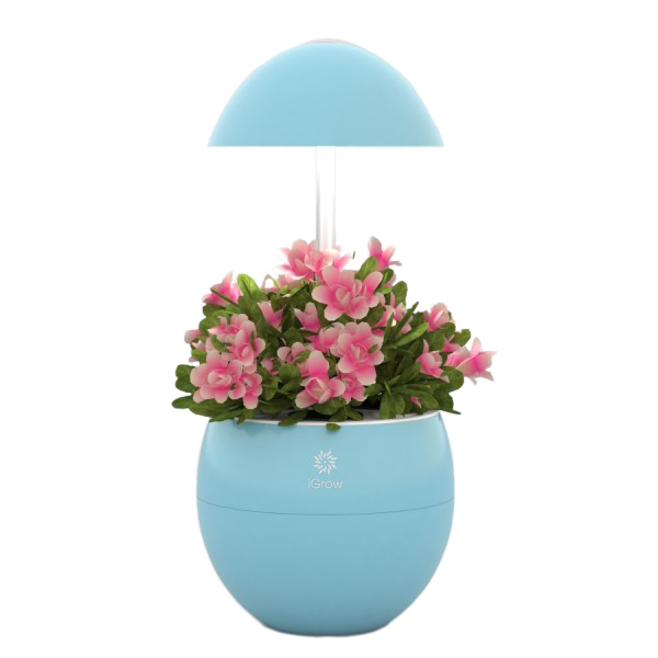 Chytrý květináč LED Home System-UrbanGreen I-Grow G301A - Blue