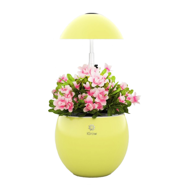 Chytrý květináč LED Home System-UrbanGreen I-Grow G301A - Yellow