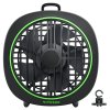 vivosun aerowave d4 4 grow tent clip fan with detachable hook