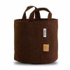 Textilní květník Brown od Root Pouch o velikosti 12l.